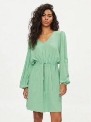 Selected Femme Sukienka codzienna 16089064 Zielony Regular Fit. Zielone sukienki damskie Selected Femme, bez wzorów, z wiskozy, bez ramiączek. Za 259.99 zł.