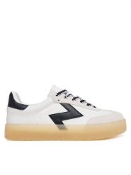 Aldo Sneakersy Retrostep 14002050 Biały. Białe obuwie sportowe damskie ALDO, ze skóry, bez zapięcia. Za 299.99 zł.