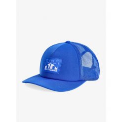 Czapka z daszkiem Helly Hansen HH Trucker Cap - cobalt 2.0. Niebieskie czapki z daszkiem damskie Helly Hansen, bez wzorów. Za 98.99 zł.