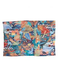 Buff Szal-koło ze wzorem - 68 x 49 cm rozmiar: onesize. Żółte szaliki damskie Buff, bez wzorów, z materiału. Za 83.42 zł.
