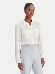 Marella Koszula Febe 2613111051 Biały Regular Fit. Białe koszule damskie Marella, bez wzorów, z acetatu, bez kołnierzyka, bez ramiączek. Za 749.99 zł.