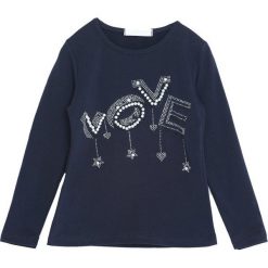 Granatowa Bluzka Take It. Niebieskie bluzki i koszule dziewczęce Born2be. Za 34.99 zł.