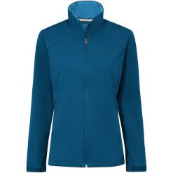 Kurtka softshellowa damska Everhike. Niebieskie kurtki damskie Vaude, s, bez wzorów, z materiału, bez kaptura. Za 469.00 zł.