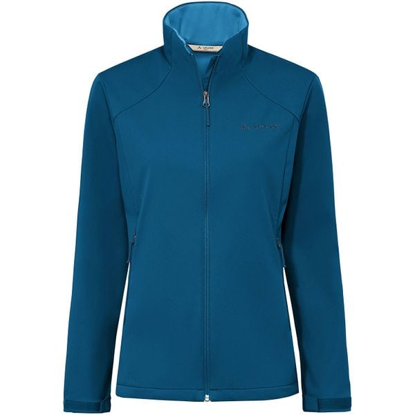 Kurtki Damska kurtka softshellowa Everhike. Niebieskie kurtki damskie Vaude, s, bez wzorów, z materiału, bez kaptura. Za 469.00 zł.