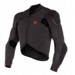 Kurtka rowerowa z ochraniaczami dla dorosłych Dainese Rhyolite Safety Jacket. Czarne kurtki damskie Dainese, xl, bez wzorów, bez kaptura. Za 769.99 zł.