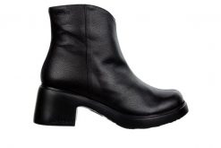 Botki Wonders E-7125 Wild I Negro 138043, Czarny, Skóra naturalna - 38. Czarne botki damskie Wonders, ze skóry, eleganckie, bez obcasa, na obcasie, bez zapięcia. W wyprzedaży za 560.99 zł.