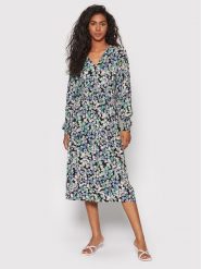 Pieces Sukienka codzienna Fallu 17126630 Kolorowy Regular Fit. Sukienki damskie Pieces, bez wzorów, z wiskozy, bez ramiączek. Za 129.99 zł.