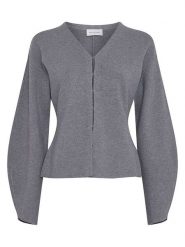 MOSS COPENHAGEN Kardigan w kolorze szarym rozmiar: XS/S. Szare kardigany damskie Moss Copenhagen, s, bez wzorów. Za 204.95 zł.