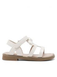 Nelli Blu Sandały CM220702-5 Beżowy. Brązowe sandały dziewczęce Nelli Blu, z syntetyku, bez obcasa, bez zapięcia. Za 99.99 zł.