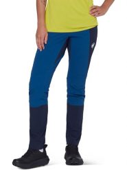Mammut Spodnie funkcyjne "Ducan" w kolorze granatowym rozmiar: 40. Niebieskie spodnie dresowe damskie Mammut, bez wzorów, z materiału, outdoorowe. Za 299.95 zł.