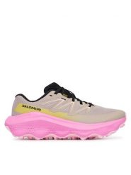 Salomon Buty do biegania Ultra Flow 2 W L47883800 Beżowy. Brązowe obuwie sportowe damskie Salomon, z materiału, bez zapięcia, do biegania. Za 549.99 zł.