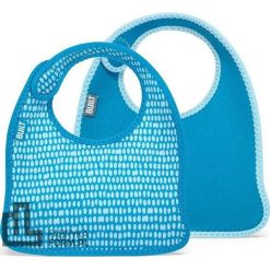 Śliniaki dla dzieci Mess Mate 2 szt. Dots Blue. Niebieskie śliniaki Built, bez wzorów. Za 24.00 zł.