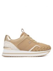 MICHAEL Michael Kors Sneakersy Raina 43T6RNFS1D Beżowy. Brązowe obuwie sportowe damskie MICHAEL Michael Kors, ze skóry, bez zapięcia. Za 569.99 zł.