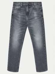 Guess Jeansy L5RA04 D52J0 Szary Regular Fit. Szare jeansy chłopięce Guess, z bawełny. Za 149.99 zł.