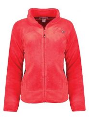 ANAPURNA Kurtka polarowa "Uternel" w kolorze czerwonym rozmiar: L. Czerwone kurtki damskie ANAPURNA, l, bez wzorów, z polaru, bez kaptura. Za 73.99 zł.