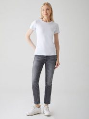LTB Dżinsy "Freya" - Slim fit - w kolorze szarym rozmiar: W29. Szare jeansy damskie LTB, z podwyższonym stanem. Za 109.78 zł.
