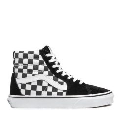 Tenisówki Vans. Czarne trampki damskie Vans, bez wzorów, bez zapięcia. Za 249.99 zł.