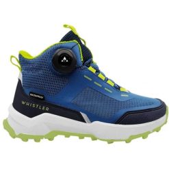 Buty trekkingowe Whistler Gango Q-lock WP. Niebieskie obuwie trekkingowe damskie WHISTLER, bez zapięcia. Za 315.50 zł.