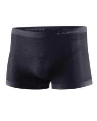 Bokserki do biegania Base Layer Ultra Light 3D Damskie. Szare bokserki damskie Brubeck, bez wzorów, z dzianiny. Za 49.49 zł.