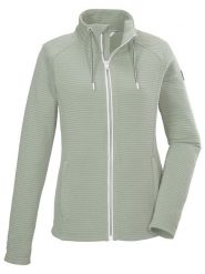 Killtec Kurtka polarowa "KOS 24" w kolorze zielonym rozmiar: 40. Zielone kurtki damskie Killtec, bez wzorów, z polaru, bez kaptura. Za 123.53 zł.