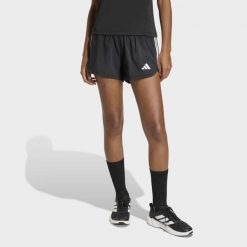Spodenki fitness damskie ADIDAS 2w1. Białe spodenki sportowe damskie Adidas, s, bez wzorów, ze skóry, na fitness i siłownię, climacool (adidas). Za 179.99 zł.