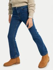 Mayoral Jeansy 557 Niebieski Regular Fit. Niebieskie jeansy dziewczęce Mayoral, bez wzorów, z bawełny. Za 119.99 zł.
