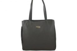 Shopperka skórzana BARBERINI'S c. szara 930-28. Szare shopper bag Barberinis, ze skóry, na ramię, duże, bez dodatków. Za 349.99 zł.