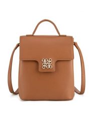 Nine West Plecak LX20006 Brązowy. Brązowe plecaki Nine West, bez wzorów, z tworzywa sztucznego. Za 229.99 zł.