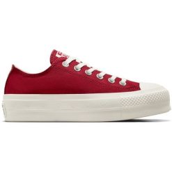 Sneakers Converse Chuck Taylor As Lift. Czerwone obuwie sportowe damskie Converse, bez zapięcia, na fitness i siłownię. Za 381.50 zł.