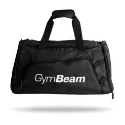 Torba sportowa z kieszenią na buty 50 L Core. Czarne torby podróżne GYMBEAM, bez wzorów, z poliesteru, duże. Za 230.90 zł.