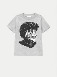 Coccodrillo T-Shirt ZC4143201VBA Szary Regular Fit. Szare t-shirty i koszulki chłopięce COCCODRILLO, bez wzorów, z bawełny, bez kołnierzyka, bez ramiączek. Za 29.99 zł.