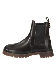 GANT Footwear Skórzane sztyblety "Aligrey" w kolorze bordowym rozmiar: 41. Czerwone botki damskie GANT Footwear. Za 291.06 zł.