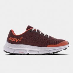 Buty trailowe damskie Inov-8 Trailfly Ultra G 280. Czerwone obuwie sportowe damskie Inov-8, bez zapięcia, do biegania. Za 359.99 zł.