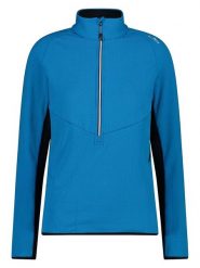 CMP Bluza polarowa w kolorze niebieskim rozmiar: 38. Niebieskie bluzy damskie CMP, bez wzorów, z materiału, bez kaptura. Za 136.99 zł.