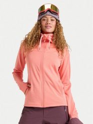 Roxy Bluza techniczna Vertere Full Zip ERJFT04974 Pomarańczowy Regular Fit. Brązowe bluzy damskie Roxy, na zimę, l, bez wzorów, z syntetyku, bez kaptura. Za 219.99 zł.