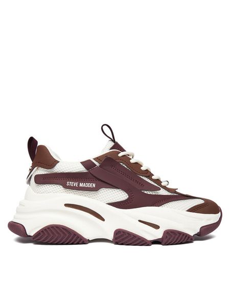 Steve Madden Sneakersy SM11004652 Biały. Białe obuwie sportowe damskie Steve Madden, ze skóry, bez zapięcia. Za 419.99 zł.