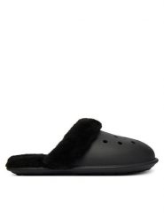 Crocs Kapcie Classic Fuzz Scuff 212143 Czarny. Czarne kapcie damskie Crocs, z tworzywa sztucznego. Za 199.99 zł.