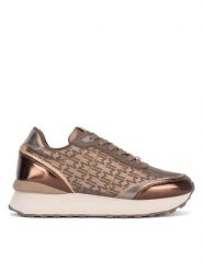 MEXX Sneakersy MI001009343W Brązowy. Brązowe obuwie sportowe damskie Mexx, ze skóry, bez zapięcia. Za 255.99 zł.