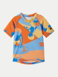 Reima Koszulka do pływania Pulikoi 5200134B Pomarańczowy. Brązowe koszulki i t-shirty dziewczęce Reima, bez wzorów, z syntetyku, bez kołnierzyka, bez ramiączek. Za 109.99 zł.
