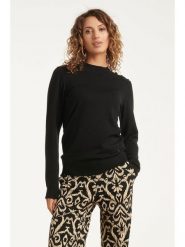 Smashed Lemon Sweter w kolorze czarnym rozmiar: XS. Czarne swetry klasyczne damskie Smashed Lemon, xs, bez kołnierzyka. Za 104.99 zł.