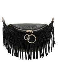 Wojas Skórzana saszetka w kolorze czarnym - 25 x 15 x 8 cm rozmiar: onesize. Czarne nerki i saszetki damskie Wojas, bez wzorów, z materiału. Za 247.99 zł.