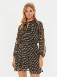 Pepe Jeans Sukienka codzienna PL953605 Brązowy Regular Fit. Brązowe sukienki damskie Pepe Jeans, bez wzorów, z jeansu, bez ramiączek. Za 249.99 zł.