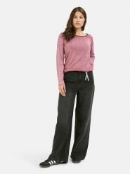 Smith & Soul Koszulka w kolorze bordowym rozmiar: XL. Czerwone bluzki damskie Smith & Soul, xl, bez wzorów, bez kołnierzyka, bez ramiączek. Za 104.99 zł.