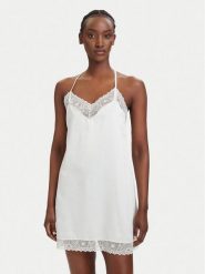 Ysabel Mora Koszula nocna 10180 Biały Regular Fit. Białe koszule nocne i halki ysabel mora, bez wzorów, z syntetyku, bez ramiączek. Za 269.99 zł.