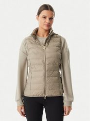 EA7 Emporio Armani Bezrękawnik 7W000472 AF12477 U6167 Beżowy Regular Fit. Brązowe kamizelki damskie EA7 Emporio Armani, l, bez wzorów, z syntetyku, bez kaptura. Za 669.99 zł.