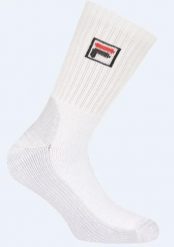 Skarpetki Fila 1 para White 35-38. Białe skarpetki damskie 661, bez wzorów, z bawełny. Za 112.99 zł.