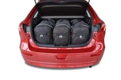 Torby Do Bagażnika Mitsubishi Lancer Sportback 2007-2016 3Szt Kjust. Czarne torby podróżne KJUST, bez wzorów, z kauczuku. Za 1,104.00 zł.