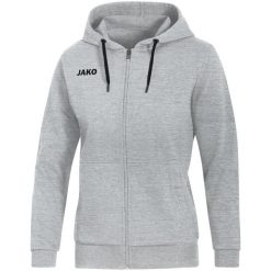 Kurtka Jako femme à capuche Base. Szare kurtki damskie JAKO, l, bez wzorów, z bawełny, bez kaptura. Za 386.50 zł.