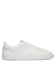 LOVE MOSCHINO Sneakersy JA15112G1OIA0100 Biały. Białe obuwie sportowe damskie Love Moschino, ze skóry, bez zapięcia. Za 839.99 zł.