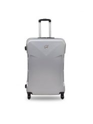 Semi Line Walizka duża T5797-3 Srebrny. Szare walizki Semi-line, bez wzorów, z tworzywa sztucznego, duże. Za 259.99 zł.